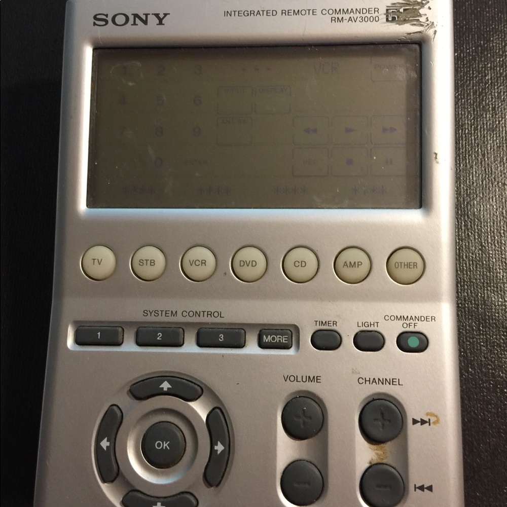 Sony Integrated universal Remote Commander RM-AV3 - Picture 9 of 12